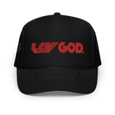 Love God - Red Trucker Hat