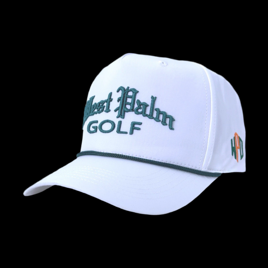 West Palm Golf White Hat