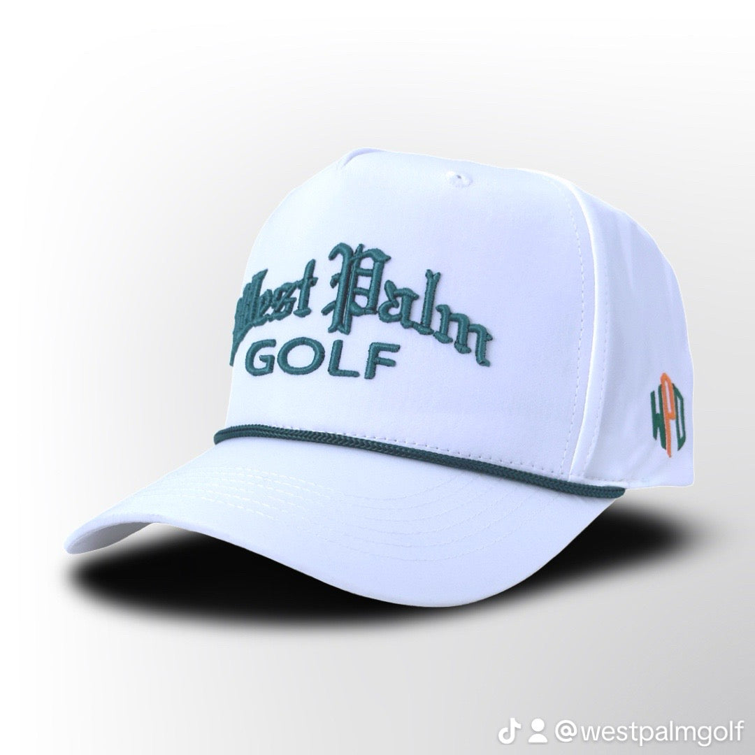 West Palm Golf White Hat