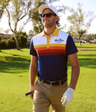 WPG Pro Golf Sunset Polo Shirt