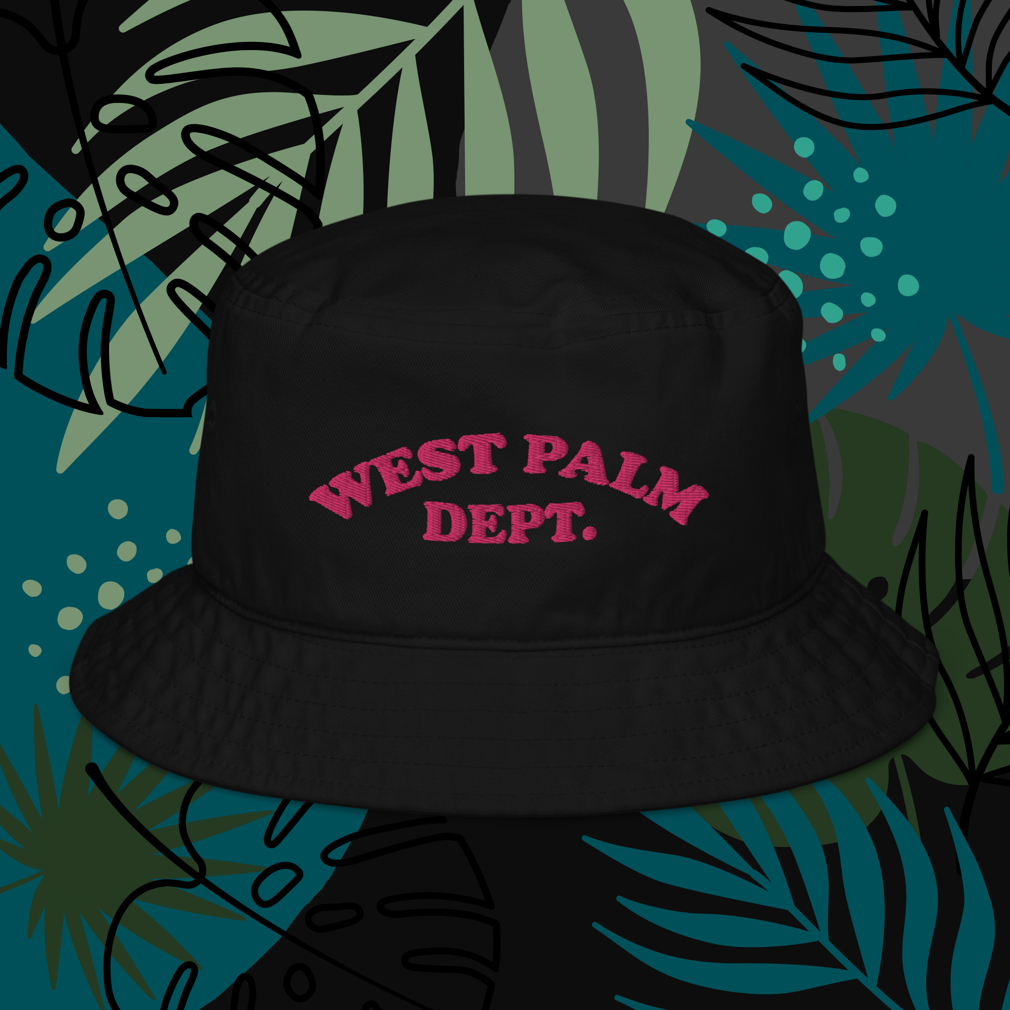 W.P.D. Tropical Blue Bucket Hat